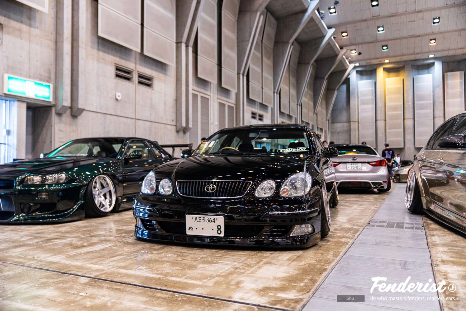 FENDERIST JAPAN spin-off event “FIXWELL” report. Cars and motorcycles on display.