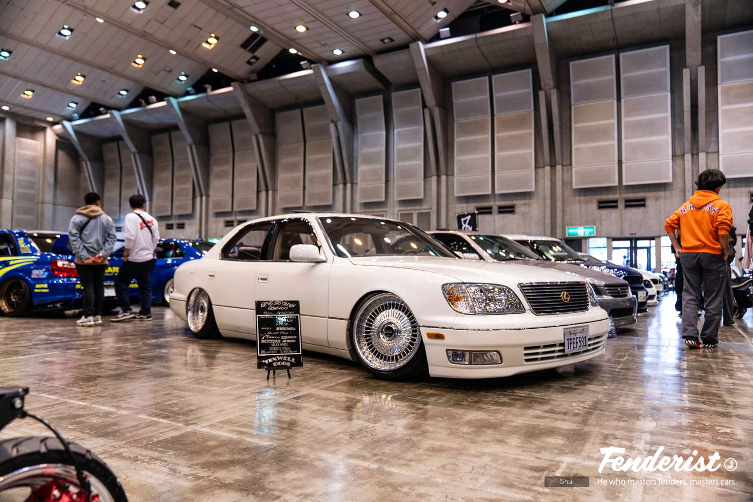 FENDERIST JAPAN spin-off event “FIXWELL” report. Cars and motorcycles on display.