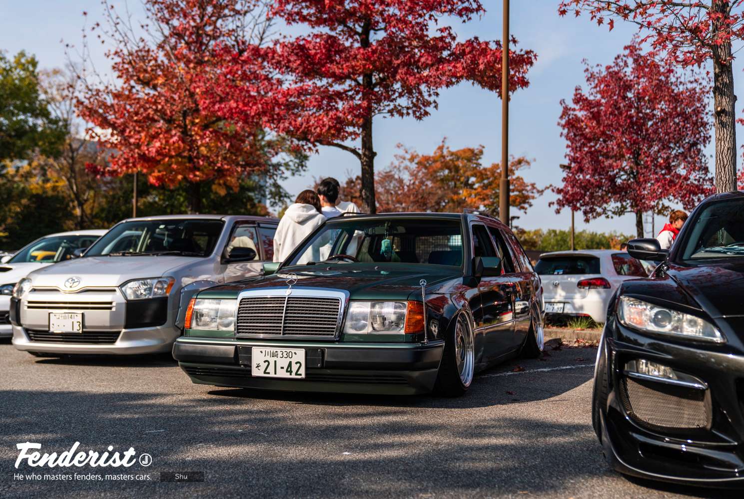 FENDERIST JAPAN spin-off event “FIXWELL” report. Cars and motorcycles on display.