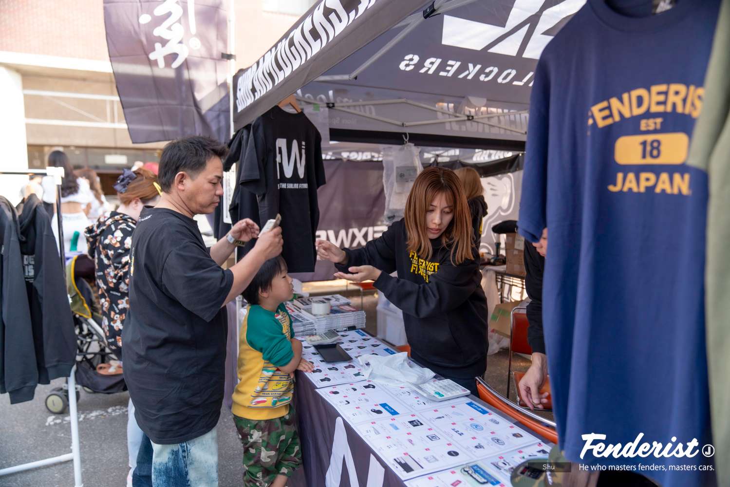 FENDERIST JAPAN spin-off event “FIXWELL” report. Cars and motorcycles on display.