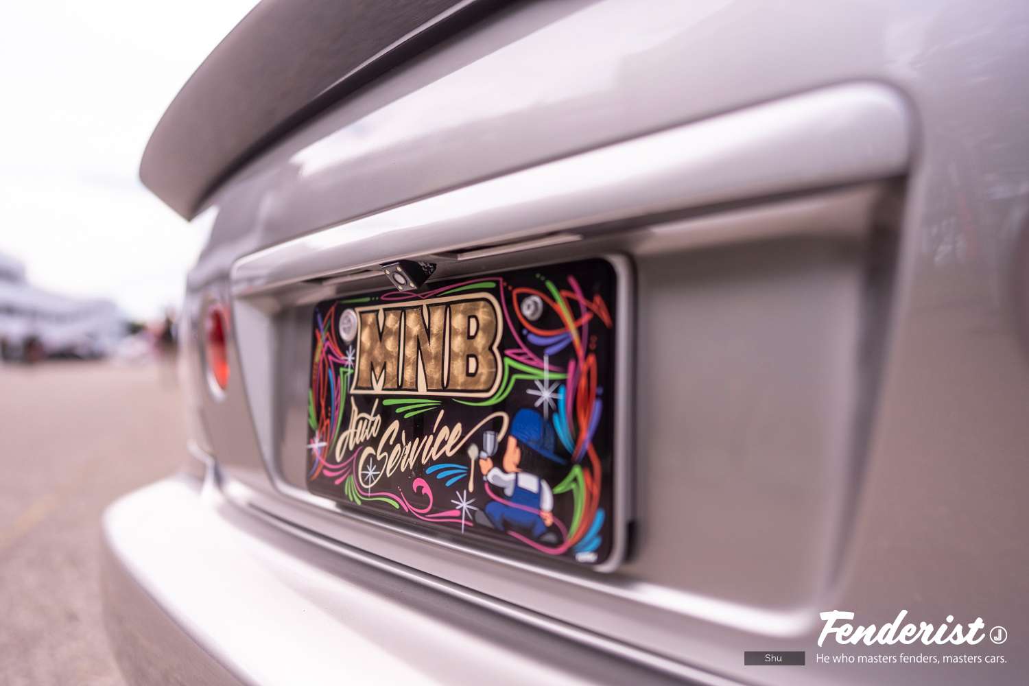 Custom car battle BURN held at FENDERIST