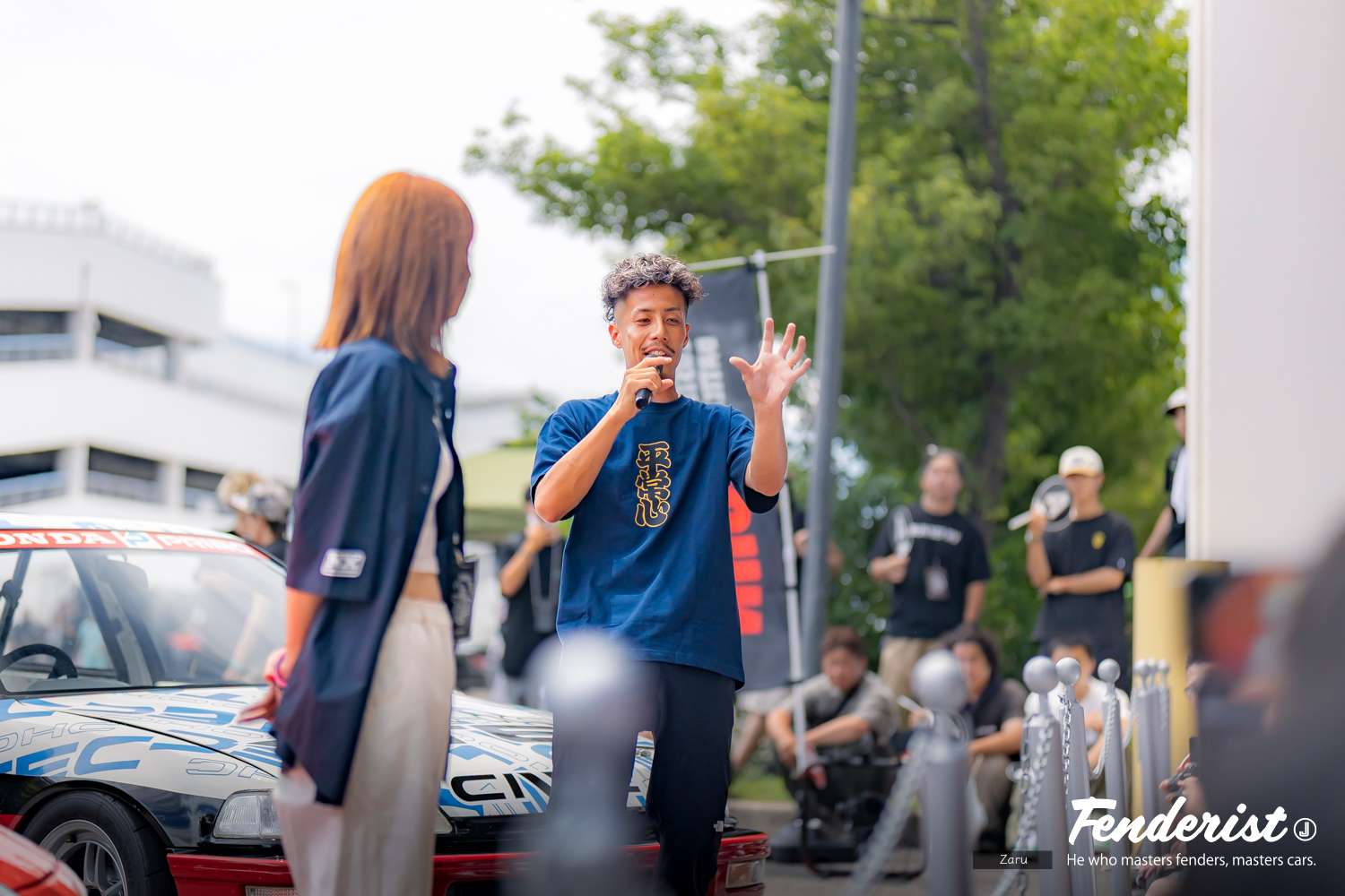 Custom car battle BURN held at FENDERIST