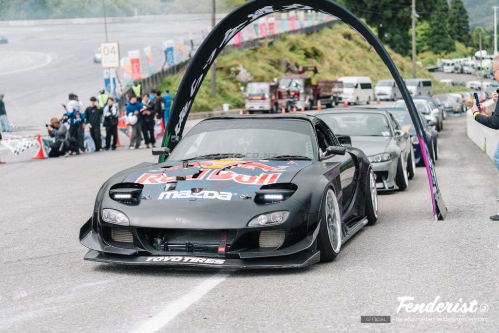 doridore fenderist-m 2026. japan car culture. drift show and car meet.