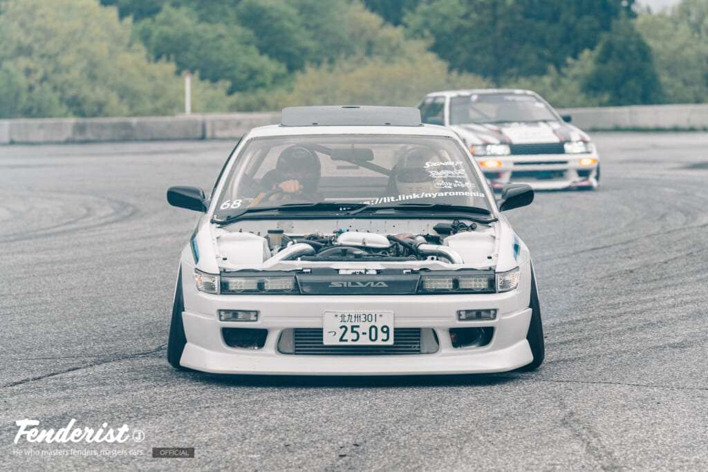 doridore fenderist-m 2026. japan car culture. drift show and car meet.