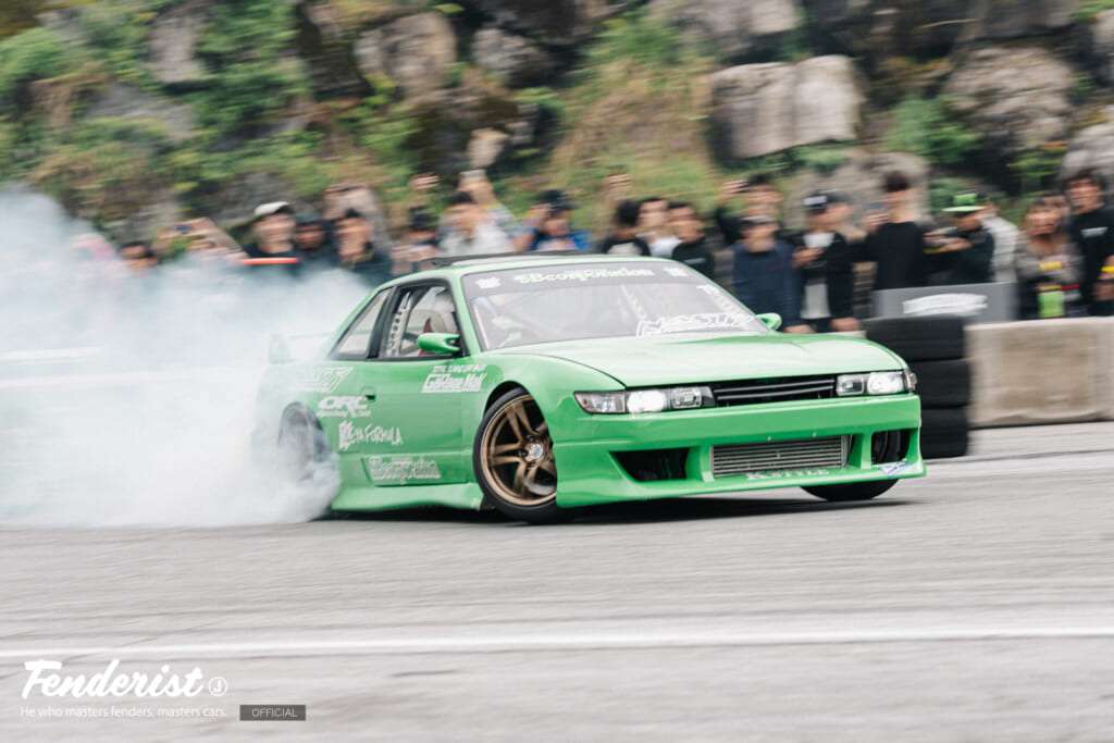 doridore fenderist-m 2026. japan car culture. drift show and car meet.