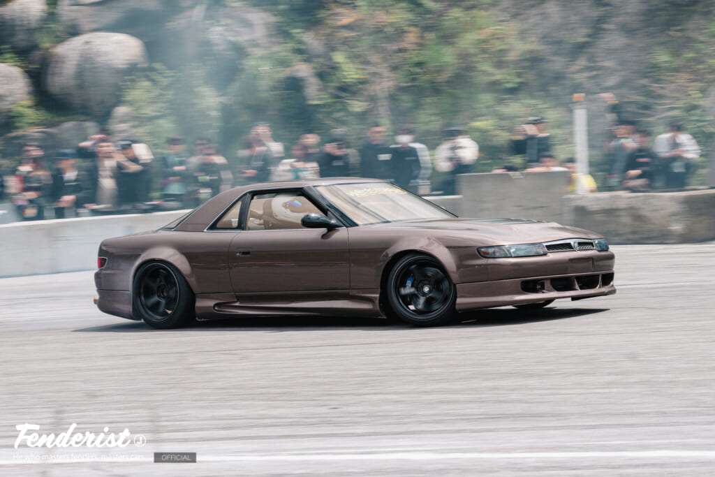 doridore fenderist-m 2026. japan car culture. drift show and car meet.
