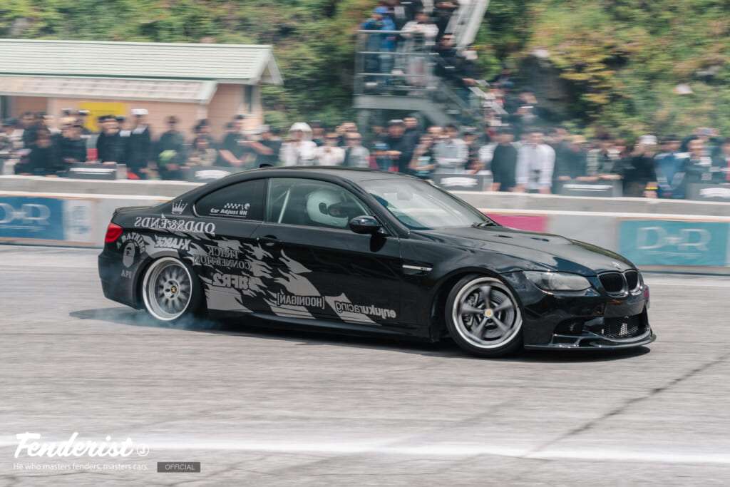 doridore fenderist-m 2026. japan car culture. drift show and car meet.