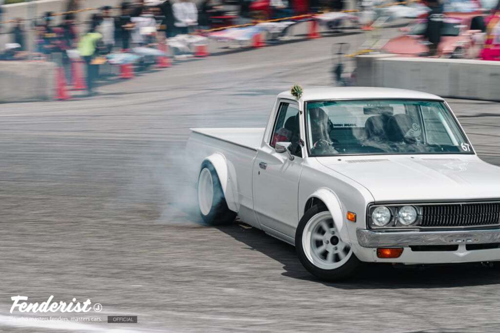 doridore fenderist-m 2026. japan car culture. drift show and car meet.