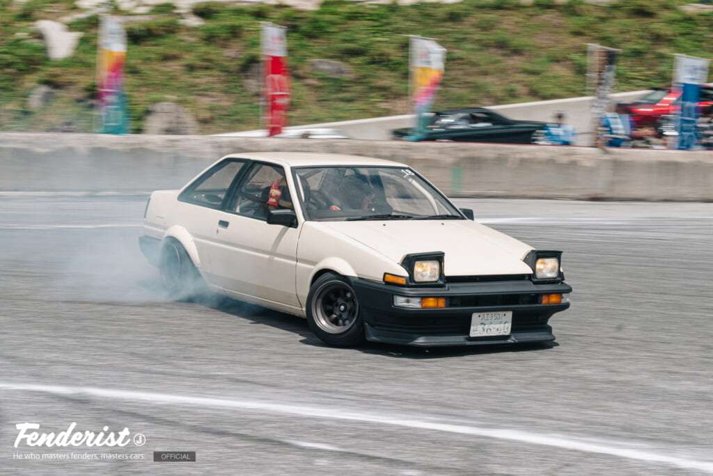 doridore fenderist-m 2026. japan car culture. drift show and car meet.