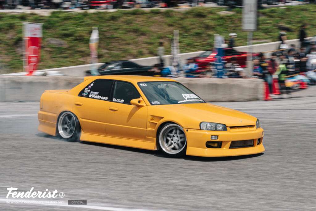 doridore fenderist-m 2026. japan car culture. drift show and car meet.