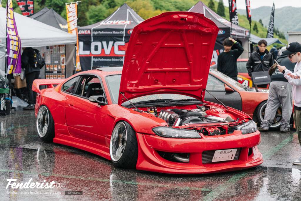 doridore fenderist-m 2026. japan car culture. drift show and car meet.
