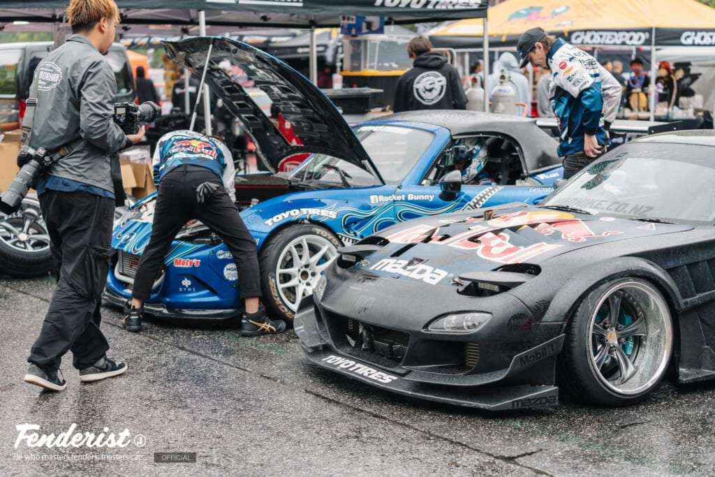 doridore fenderist-m 2026. japan car culture. drift show and car meet.