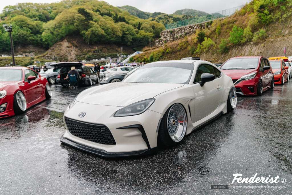 doridore fenderist-m 2026. japan car culture. drift show and car meet.
