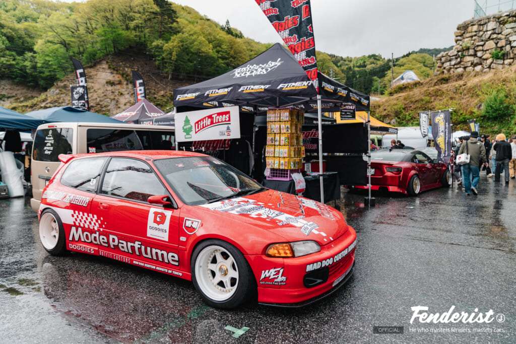 doridore fenderist-m 2026. japan car culture. drift show and car meet.