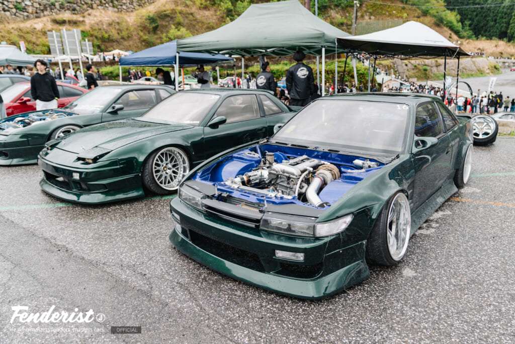 doridore fenderist-m 2026. japan car culture. drift show and car meet.