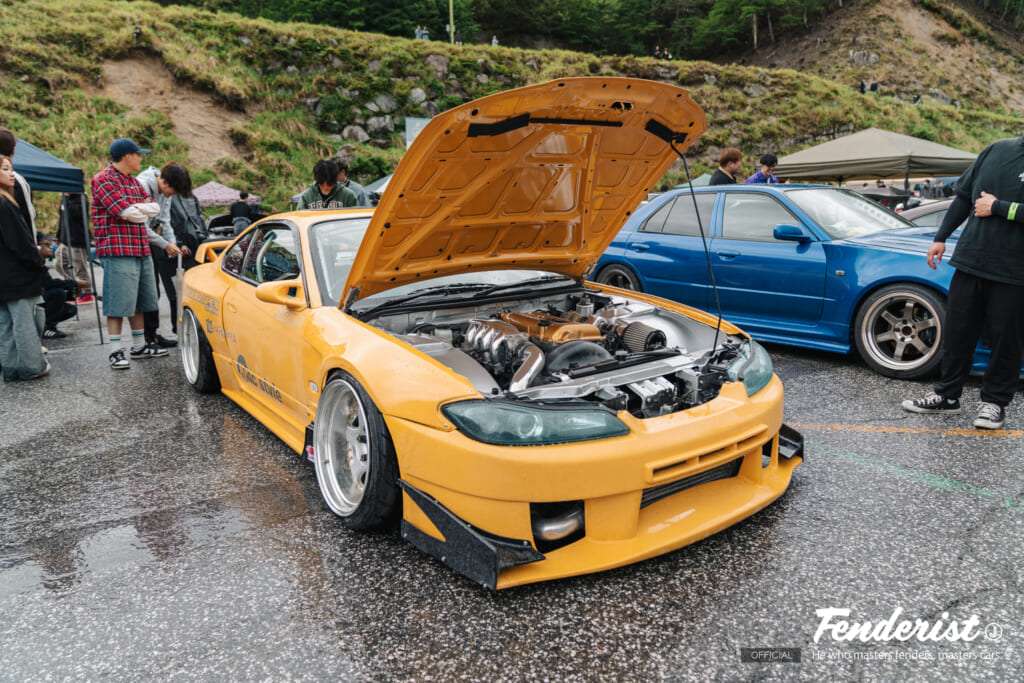 doridore fenderist-m 2026. japan car culture. drift show and car meet.