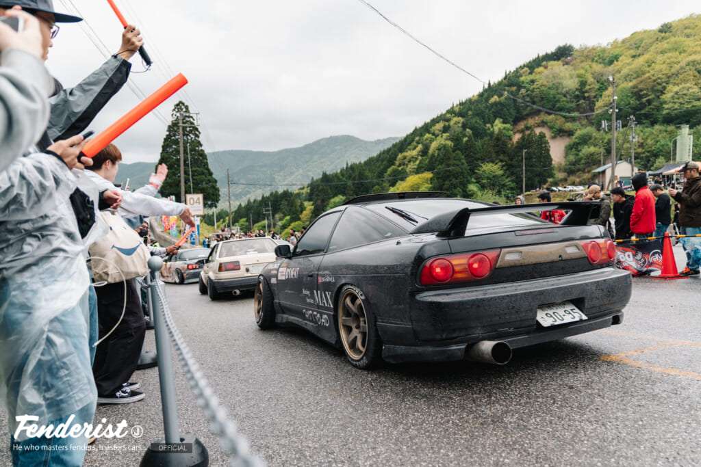 doridore fenderist-m 2026. japan car culture. drift show and car meet.