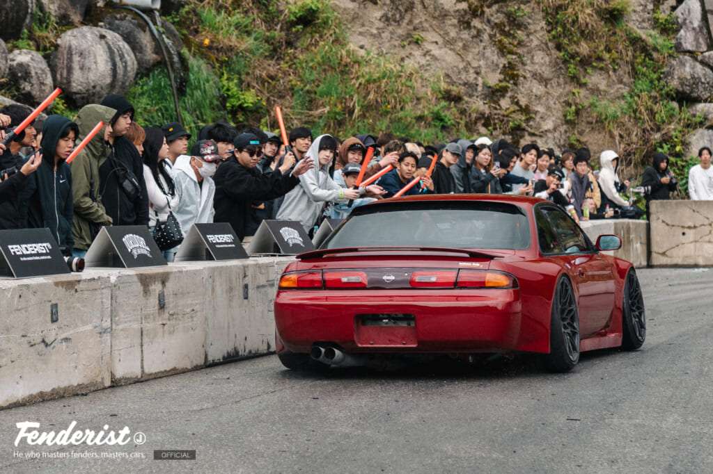 doridore fenderist-m 2026. japan car culture. drift show and car meet.