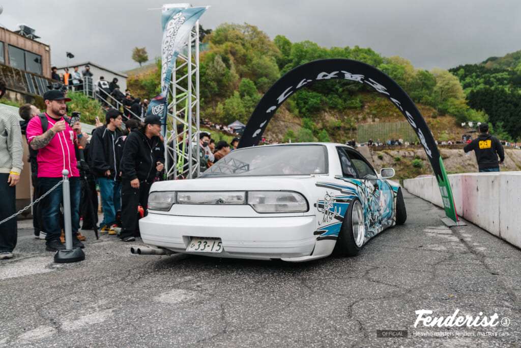 doridore fenderist-m 2026. japan car culture. drift show and car meet.