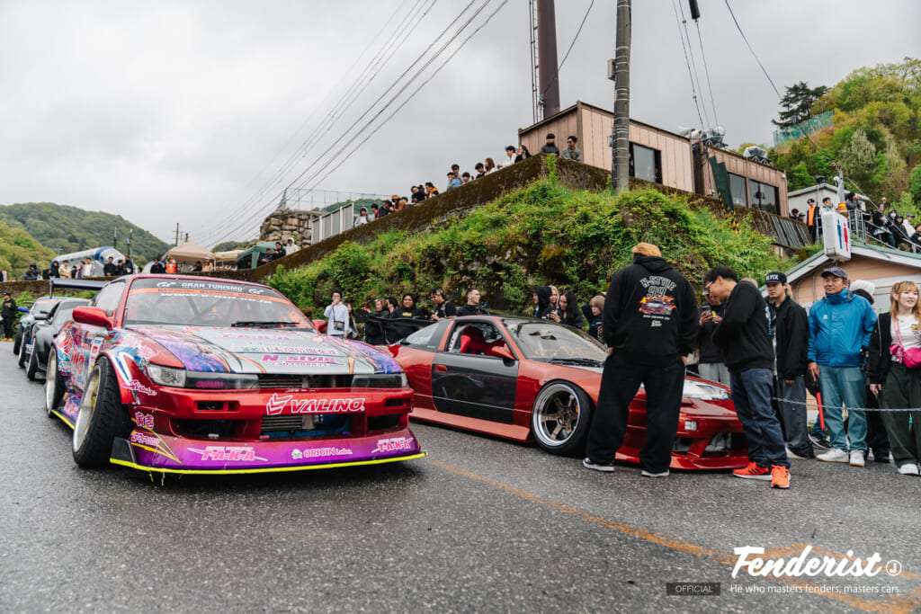 doridore fenderist-m 2026. japan car culture. drift show and car meet.