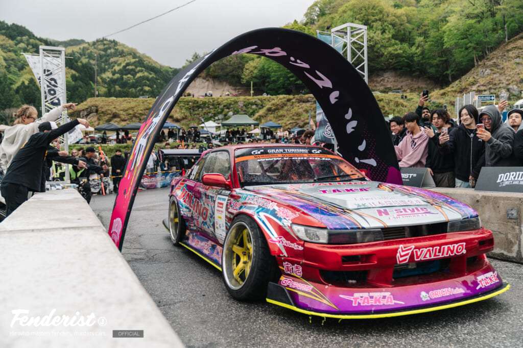 doridore fenderist-m 2026. japan car culture. drift show and car meet.