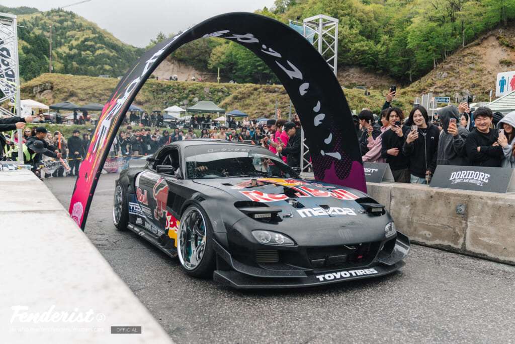 doridore fenderist-m 2026. japan car culture. drift show and car meet.
