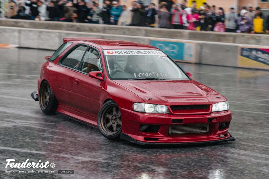 doridore fenderist-m 2026. japan car culture. drift show and car meet.