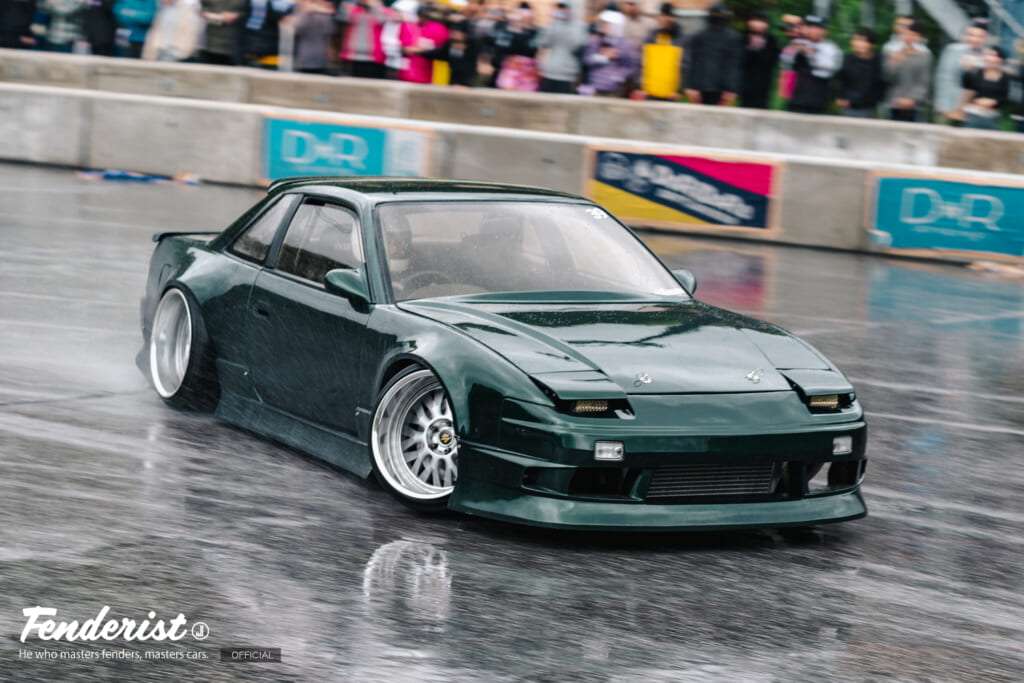 doridore fenderist-m 2026. japan car culture. drift show and car meet.