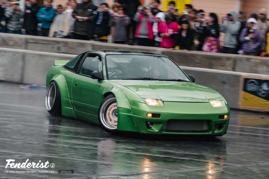 doridore fenderist-m 2026. japan car culture. drift show and car meet.