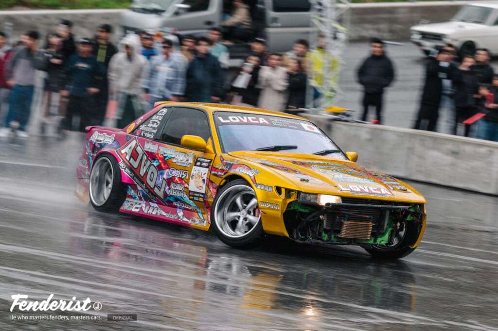 doridore fenderist-m 2026. japan car culture. drift show and car meet.