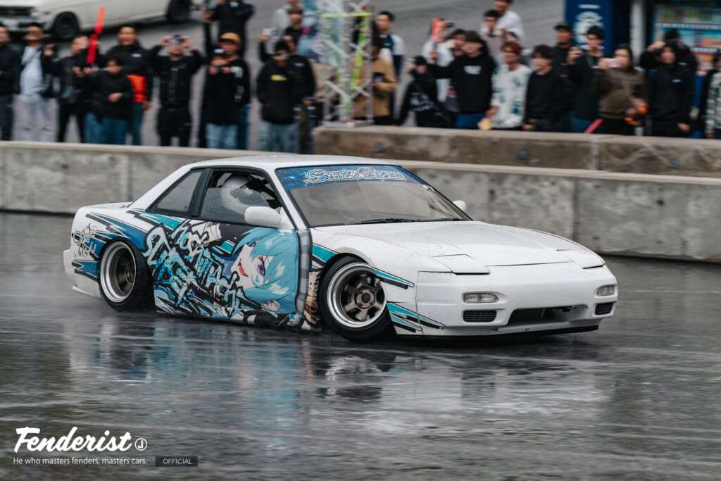 doridore fenderist-m 2026. japan car culture. drift show and car meet.