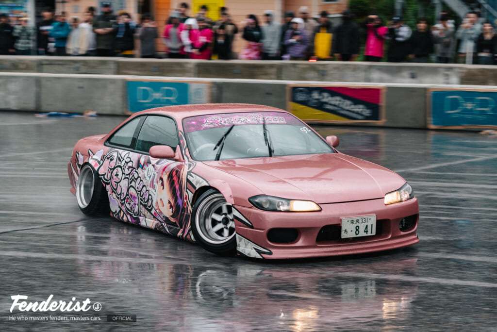 doridore fenderist-m 2026. japan car culture. drift show and car meet.