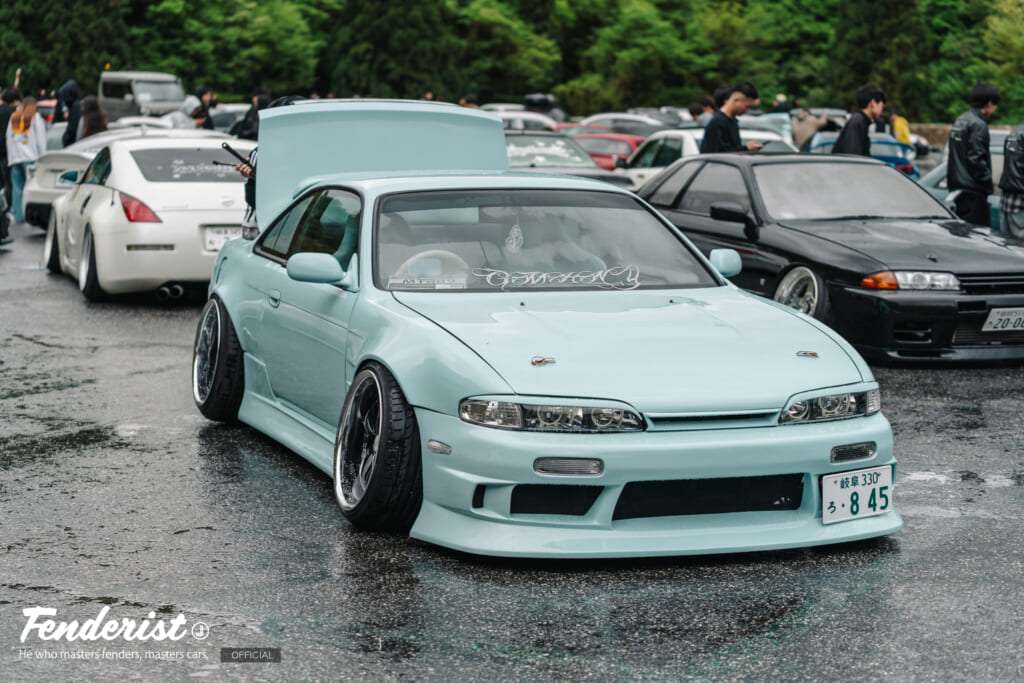 doridore fenderist-m 2026. japan car culture. drift show and car meet.