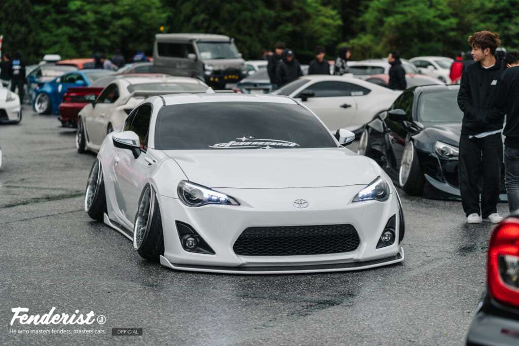 doridore fenderist-m 2026. japan car culture. drift show and car meet.