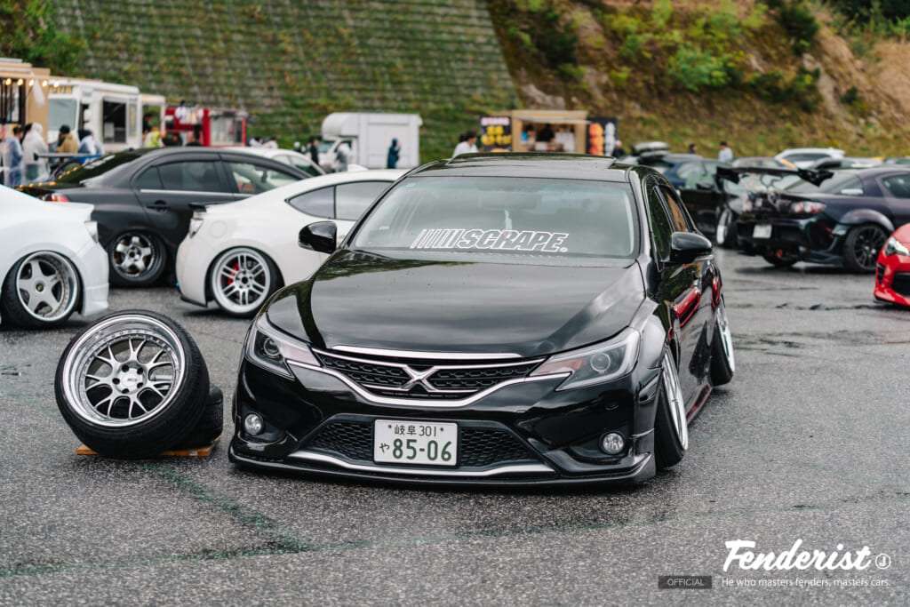 doridore fenderist-m 2026. japan car culture. drift show and car meet.