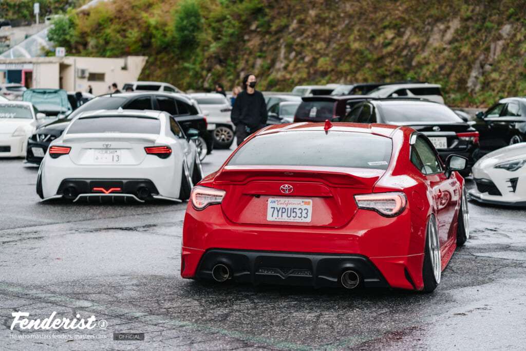doridore fenderist-m 2026. japan car culture. drift show and car meet.