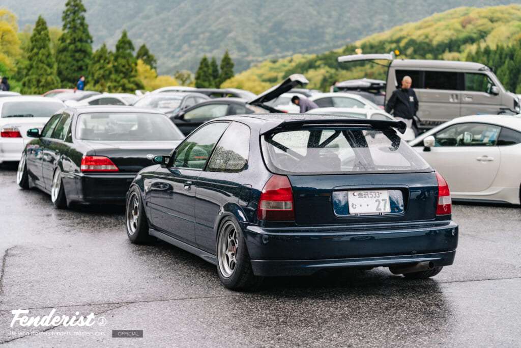 doridore fenderist-m 2026. japan car culture. drift show and car meet.
