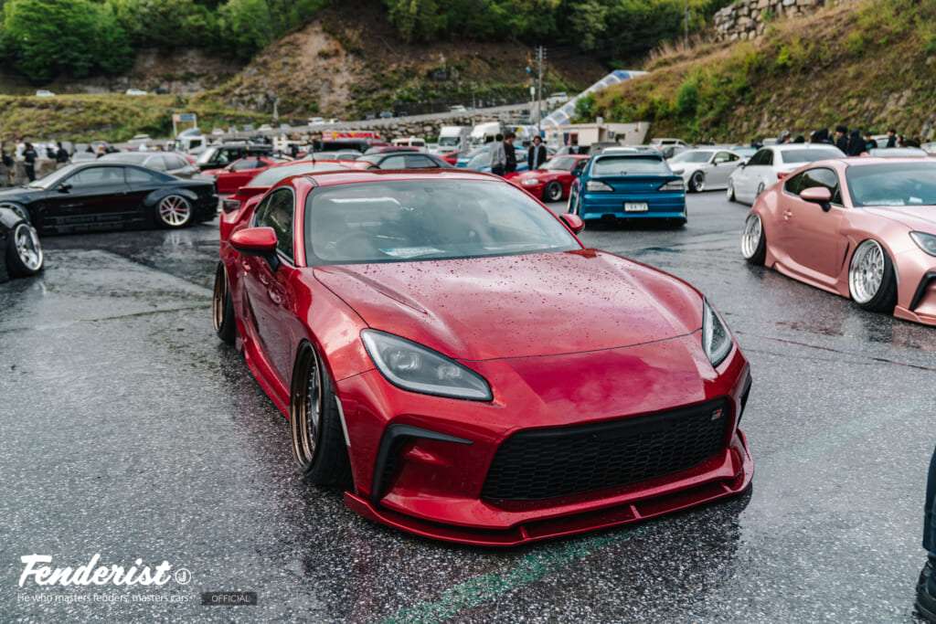 doridore fenderist-m 2026. japan car culture. drift show and car meet.